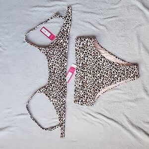 Animal print bikini